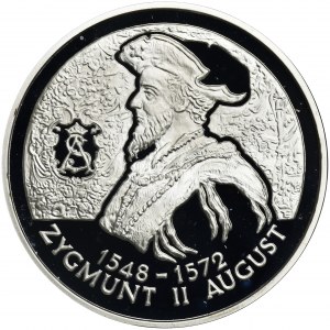 10 złotych 1996 Zygmunt II August - popiersie