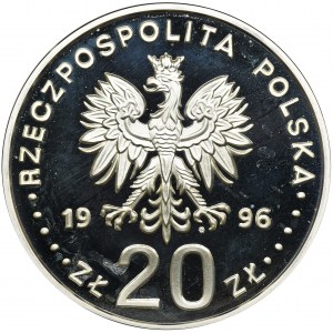 20 złotych 1996 IV Wieki stołeczności Warszawy