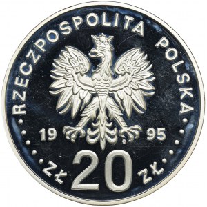 20 złotych 1995 Katyń, Miednoje, Charków 1940