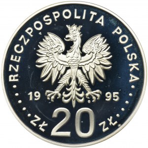 20 złotych 1995 ECU Monete Cudende Ratio Mikołaj Kopernik