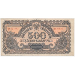 500 złotych 1944 ...owe - BM -