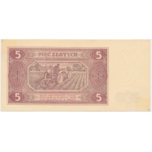 5 złotych 1948 - BK -