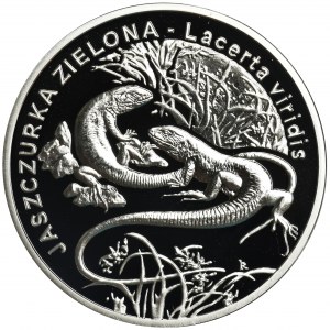 20 złotych 2009 Jaszczurka Zielona