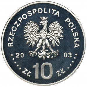 10 złotych 2003 Stanisław Leszczyński - popiersie