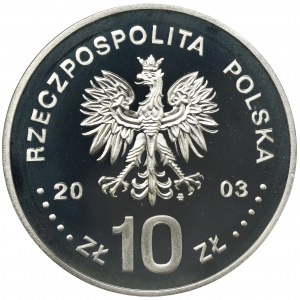 10 złotych 2003 Stanisław Leszczyński - półpostać