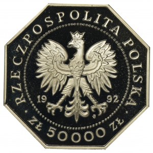 50.000 złotych 1992 200 lat orderu Virtuti Militari