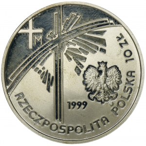 10 złotych 1999 Jan Paweł II - Papież Pielgrzym