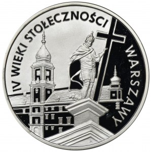 20 złotych 1996 IV Wieki stołeczności Warszawy