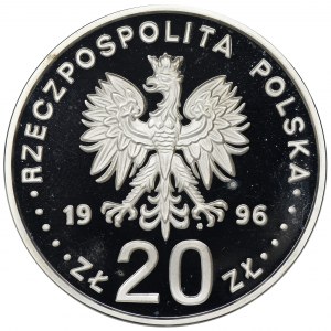 20 złotych 1996 IV Wieki stołeczności Warszawy