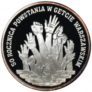 300.000 złotych 1993 50. rocznica Powstania w Getcie Warszawskim