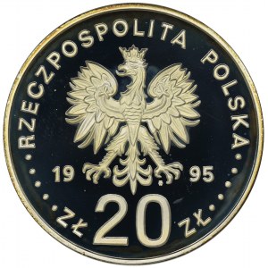 20 złotych 1995 Katyń, Miednoje, Charków 1940