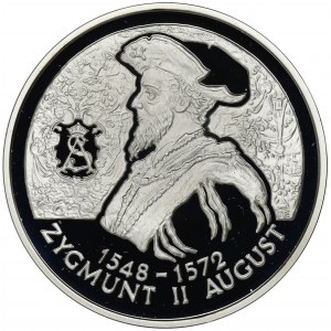 10 złotych 1996 Zygmunt II August - popiersie