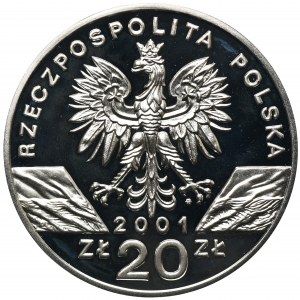 20 złotych 2001 Paź królowej