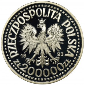 200.000 złotych 1993 Kazimierz IV Jagiellończyk, Półpostać - RZADKA