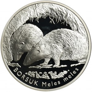 20 złotych 2011 Borsuk