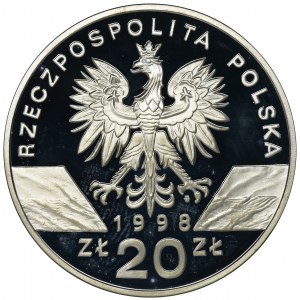 20 złotych 1998 Ropucha Paskówka