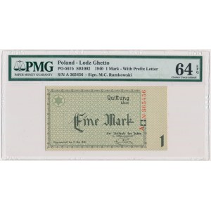 1 Mark 1940 - A - 6 digit series - PMG 64 EPQ