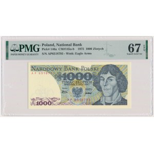 1.000 złotych 1975 - AP - PMG 67 EPQ