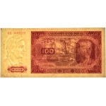 100 złotych 1948 - GZ z ramką - PMG 50