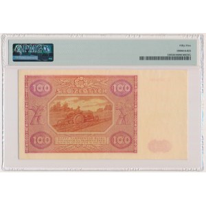 100 złotych 1946 - N - PMG 55