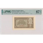 2 złote 1941 - AG - PMG 67 EPQ