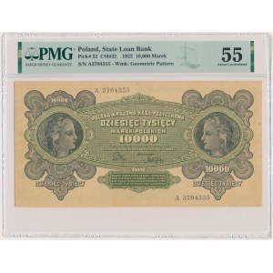 10.000 marek 1922 - A - PMG 55