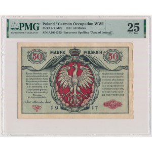 50 marek 1916 - Jenerał - A - PMG 25 - NATURALNY
