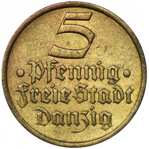 Free City of Danzig, 5 pfennig 1932