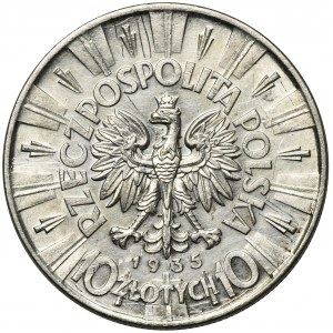 Piłsudski, 10 złotych 1935