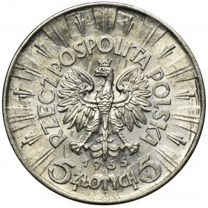 Piłsudski, 5 złotych 1935