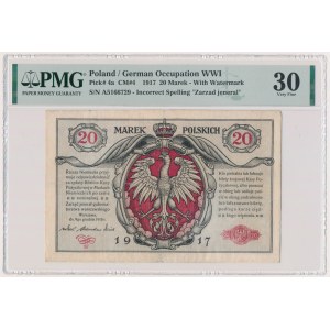 20 marek 1916 - Jenerał - A - PMG 30