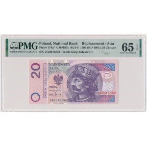 20 złotych 1994 - ZA 00483662 - PMG 65 EPQ - seria zastępcza