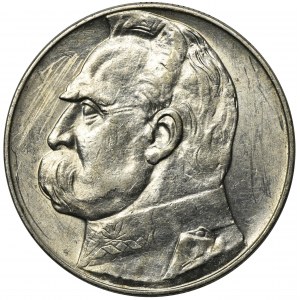 Piłsudski, 10 złotych 1937