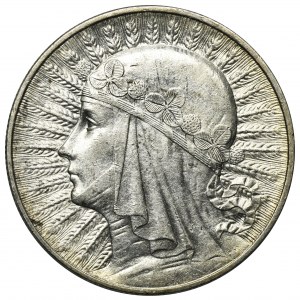 Głowa Kobiety, 10 złotych Warszawa 1932