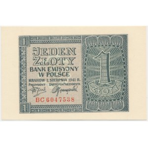 1 złoty 1941 - BC -