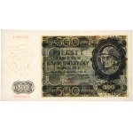 500 złotych 1940 - A - PMG 58