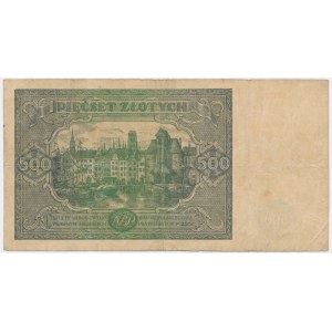 500 złotych 1946 - K -