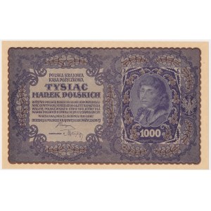 1.000 marek 1919 - II Serja BJ -