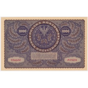 1.000 marek 1919 - II Serja BJ -