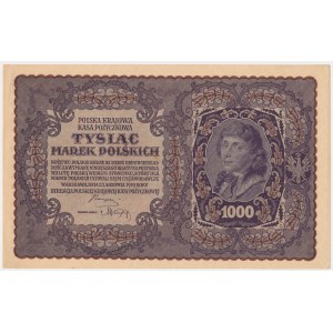 1.000 marek 1919 - II Serja A - poszukiwana seria