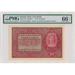 20 marek 1919 - II Serja FO - PMG 66 EPQ