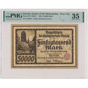 Gdańsk, 50.000 marek 1923 - PMG 35