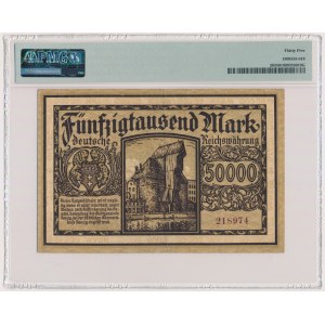 Danzig, 50.000 Mark 1923 - PMG 35
