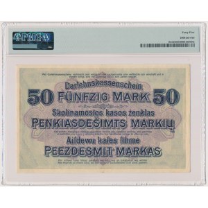 Kowno, 50 Mark 1918 - C - PMG 45