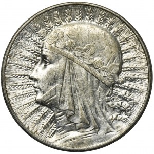 Głowa Kobiety, 5 złotych Warszawa 1934