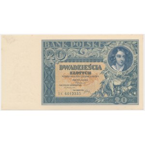 20 złotych 1931 - DK. -