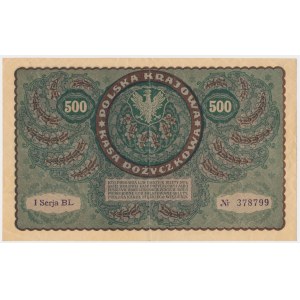 500 marek 1919 - I Serja BL -