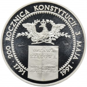 200.000 złotych 1991 200. rocznica Konstytucji 3 Maja 1791-1991