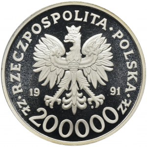 200.000 złotych 1991 200. rocznica Konstytucji 3 Maja 1791-1991