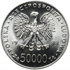 50.000 złotych 1988 Piłsudski